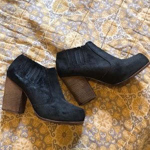 Jeffrey Campbell Brushed Suede Booties